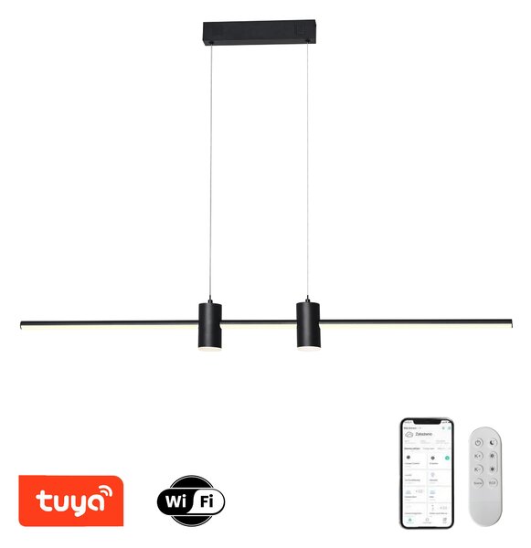 Immax NEO LITE ESTRELAS Smart závěsné svítidlo 120cm 30W černé Tuya WiFi s podporou BEACON