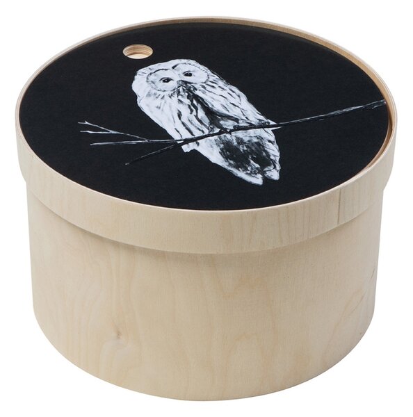 Miiko Design Box na pečivo s prkénkem Owl