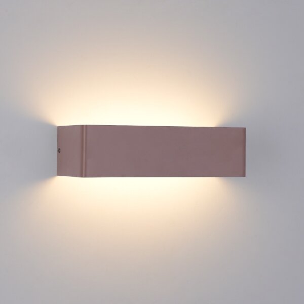 Brilagi - LED Venkovní nástěnné svítidlo DONNANI LED/12W/230V hnědá IP44