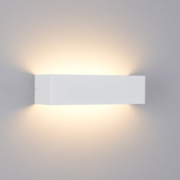Brilagi - LED Venkovní nástěnné svítidlo DONNANI LED/12W/230V bílá IP44