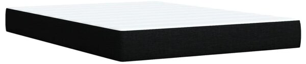 Box spring postel s matrací černá 140 x 190 cm textil 3285375