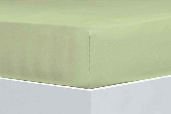 Florella Prostěradlo Avance Jersey 45 Grün Zvolte jeden rozměr prostěradla: 90-100x200 cm