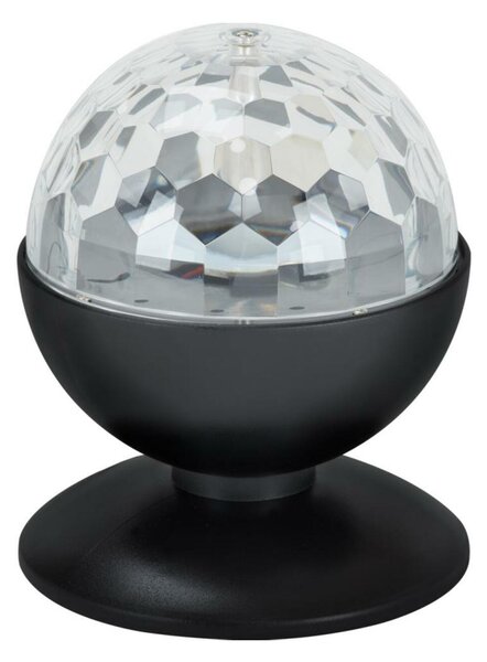 BRILONER RGB LED stolní lampa, pr. 12,5 cm, 3 W, černá BRILO 7357-015