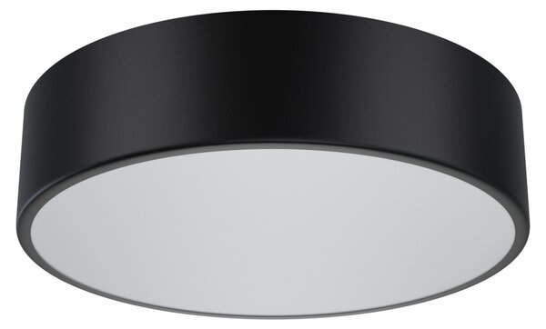 TEMAR Přisazené stropní LED osvětlení LED CLEO, 24W, denní bílá, 30cm, kulaté, černé