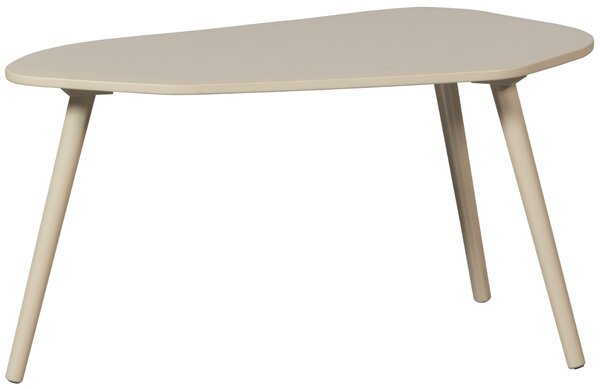 WOOOD Set dvou šedých lakovaných konferenčních stolků Divan 75x40/ 90x50 cm
