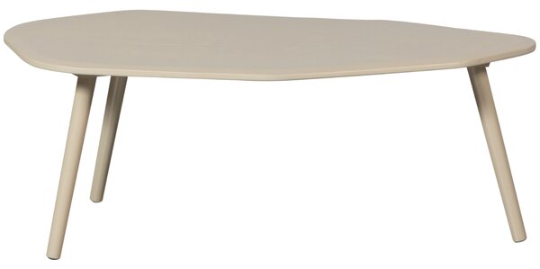 WOOOD Set dvou šedých lakovaných konferenčních stolků Divan 75x40/ 90x50 cm