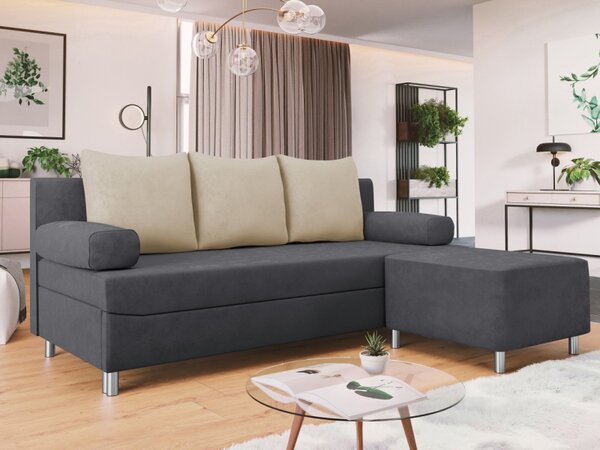 Pohovka Don s taburetem, Potah: Lux 05 + Lux 06 Mirjan24 5902928914108