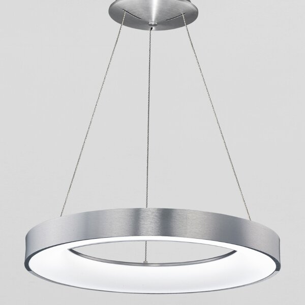 Stříbrné závěsné LED světlo Nova Luce Rando Thin 60 cm
