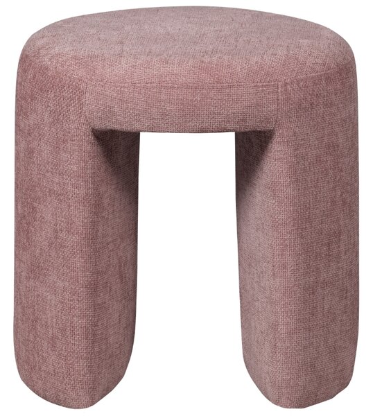 -25 % Dny MOMENTI– WOOOD Růžová čalouněná stolička Charlotte 47 cm