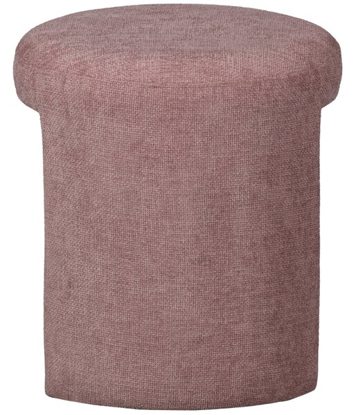 -25 % Dny MOMENTI– WOOOD Růžová čalouněná stolička Charlotte 47 cm