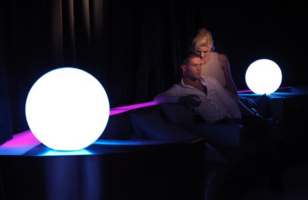 VONDOM Bílé venkovní LED světlo BUBBLES 30 cm