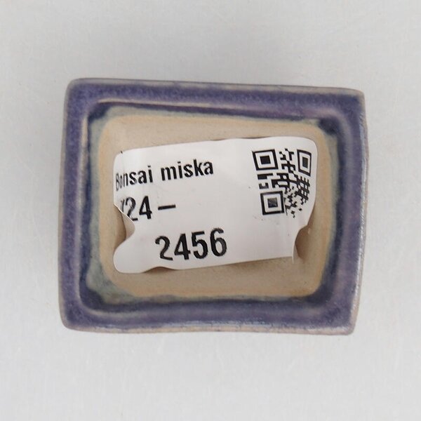 E-bonsai Mini bonsai miska 4 x 3,5 x 2 cm fialová