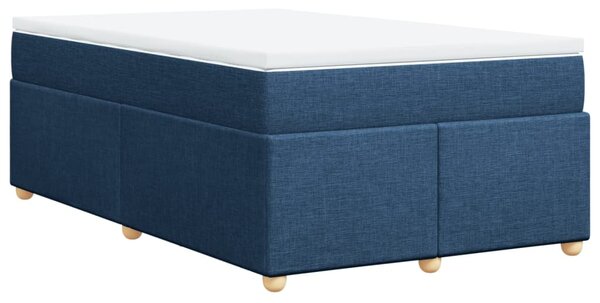 Box spring postel s matrací černá 120x190 cm textil 3285365