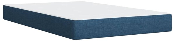 Box spring postel s matrací černá 120x190 cm textil 3285365