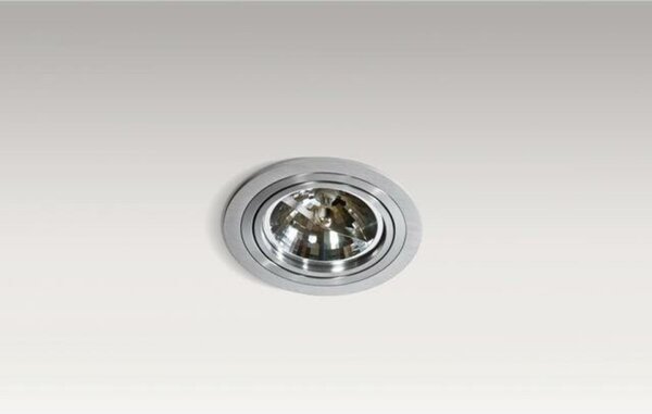 AZzardo STAN podhledové svítidlo 1x ES111 50W bez zdroje 19cm kulaté IP20, hliníkové