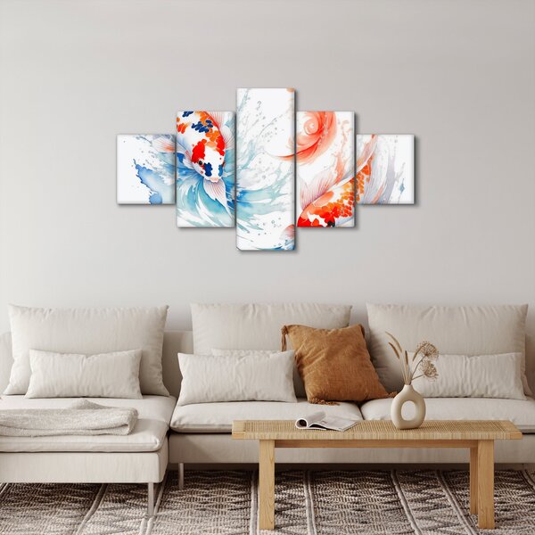 Obraz - Ryby (125x70 cm)