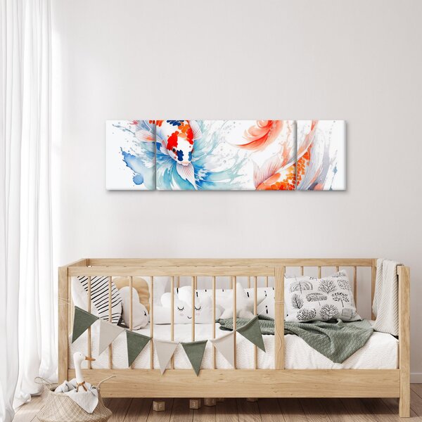 Obraz - Ryby (170x50 cm)