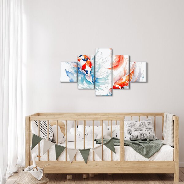 Obraz - Ryby (125x70 cm)