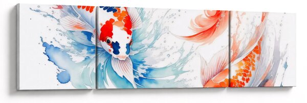 Obraz - Ryby (170x50 cm)