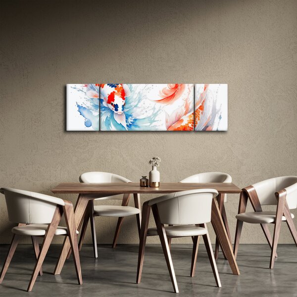 Obraz - Ryby (170x50 cm)