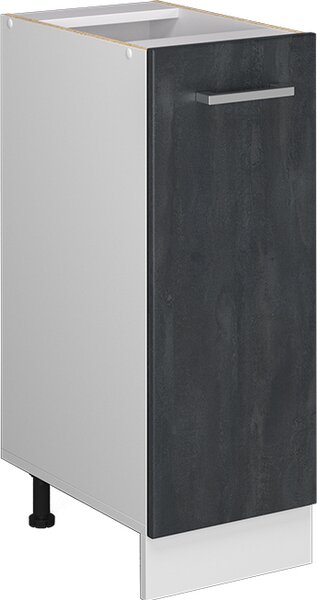 Lékárničková skříňka Vicco R-Line Černý beton 30 cm bez pracovní desky, Model 47584