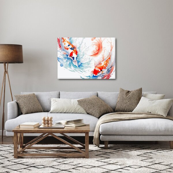 Obraz - Ryby (70x50 cm)