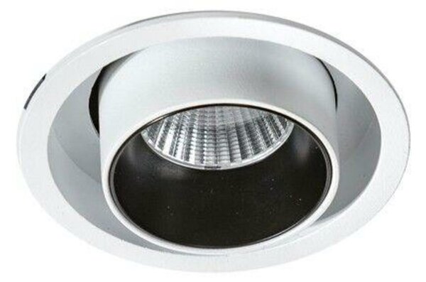 LED Stropní zápustné bodové svítidlo AZzardo Luna 15W Dimm white/black AZ2828 15W 1270lm 3000K stmívatelné bílo-černé