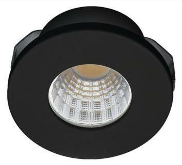 LED Stropní podhledové svítidlo AZzardo Fill 5W R 4000K black AZ3382 5W 425lm 4000K IP20 4,5cm kulaté černé