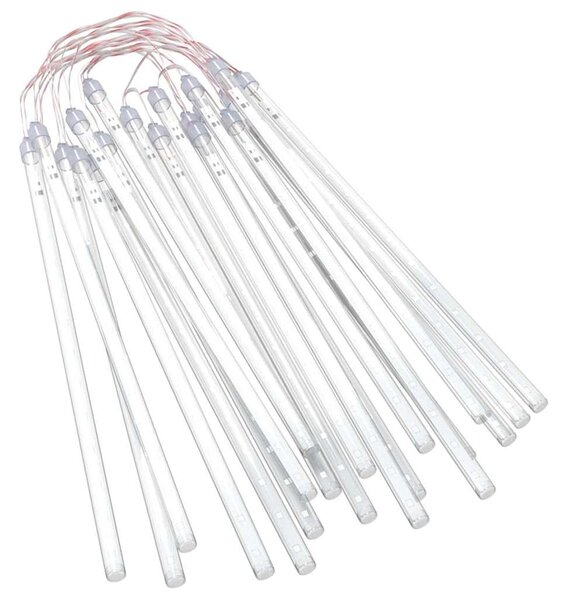 Padající světla 20 ks 30 cm studená bílá 480 LED dovnitř i ven 328549