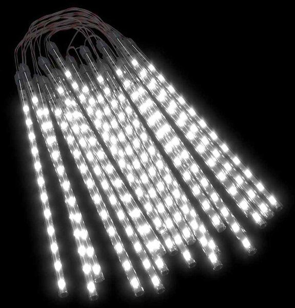 Padající světla 20 ks 30 cm studená bílá 480 LED dovnitř i ven 328549