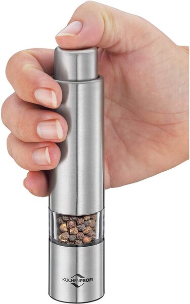 Mlýnek na pepř PUSH, 15 cm - Küchenprofi
