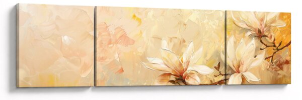 Obraz - Květy (170x50 cm)