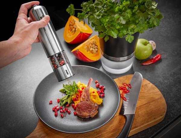 Mlýnek na sůl nebo pepř TRICO, elektrický - GEFU