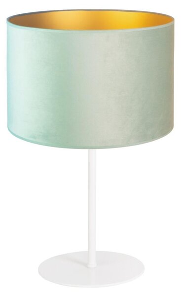 Duolla Stolní lampa ROLLER 1xE14/15W/230V světle zelená/zlatá DU83505