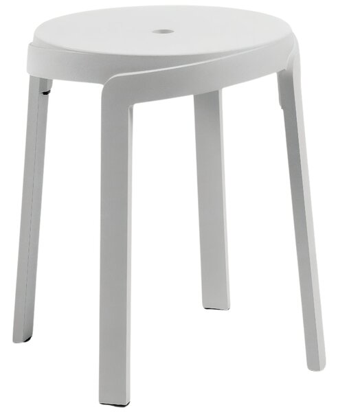 Nardi Bílá plastová zahradní stolička Stack Mini 36,5 cm
