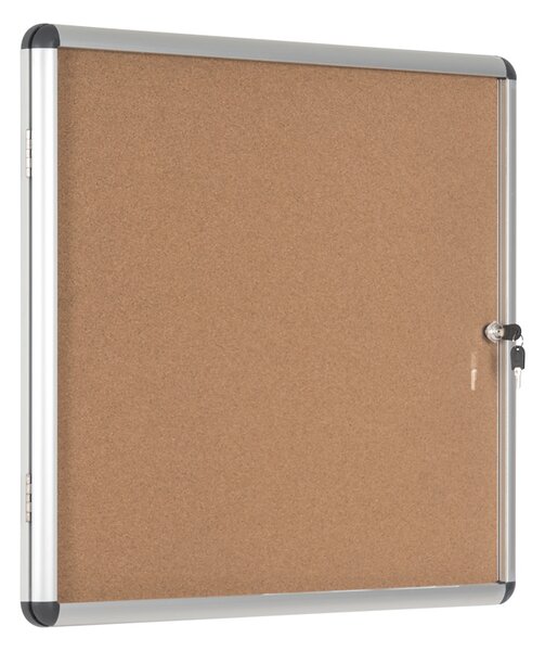Vnitřní korková informační vitrína, 720 x 674 mm