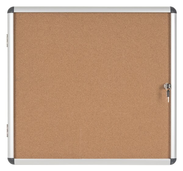 Vnitřní korková informační vitrína, 720 x 674 mm