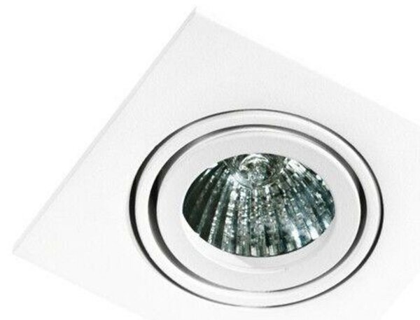 Stropní zápustné bodové svítidlo AZzardo Editta white AZ0807 MR16/GU10 1x50W IP20 10cm bílé