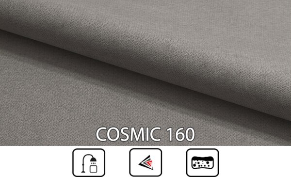 Manželská postel Boxspring 140 cm Fade 4 (šedá) (s matrací a úložným prostorem)