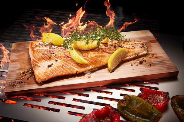 Grilovací desky z cedrového dřeva BBQ XXL, 2 kusy - GEFU