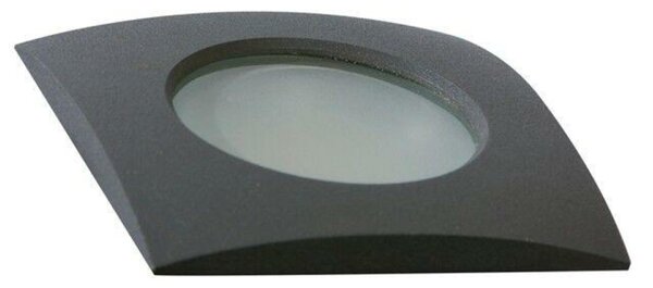 Stropní zápustné bodové svítidlo AZzardo Ezio black AZ0812 MR16/GU10 1x7W IP54 9cm černé