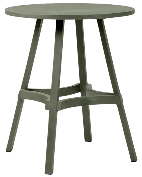 Nardi Zelený plastový zahradní barový stůl Combo 70 cm