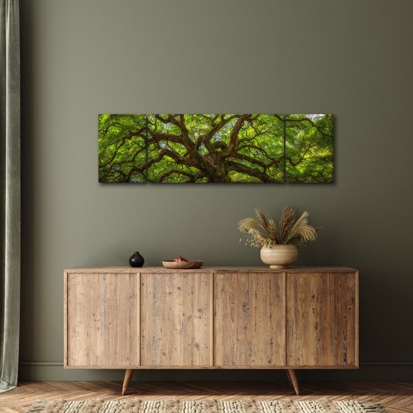 Obraz - Zelený strom (170x50 cm)