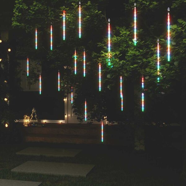Padající světla 20 ks 30 cm barevná 480 LED dovnitř i ven 328557