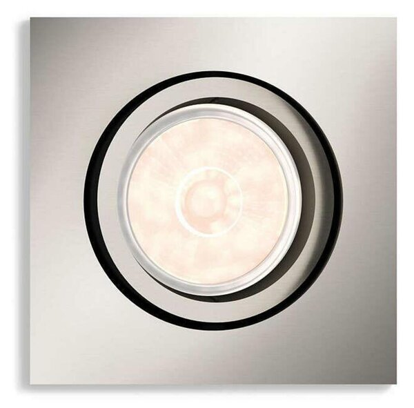 Zapuštěné bodové podhledové svítidlo Philips Donegal 50401/17/PN matný chrom