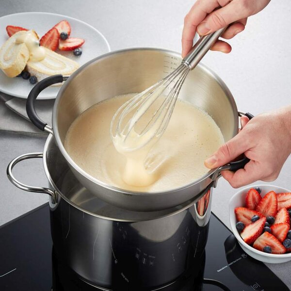 Míchací a šlehací mísa se stojanovým kruhem MESCO, 24 cm - GEFU
