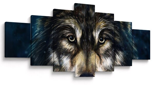 Obraz - Vlk (210x100 cm)