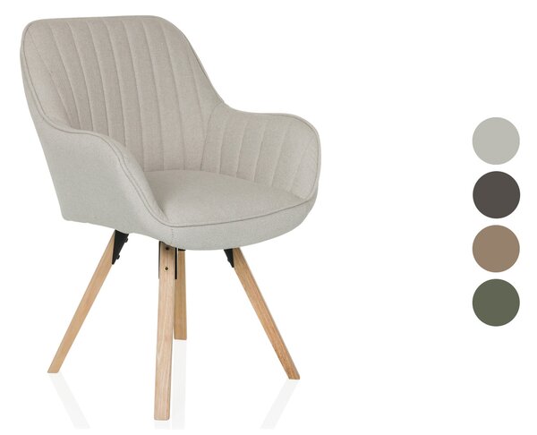 HJH Living Otočná jídelní židle Scandi Soft (100397567)