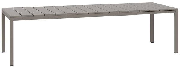 Nardi Šedohnědý rozkládací zahradní stůl Rio 210/280 x 100 cm