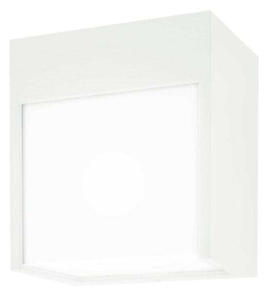 RABALUX Venkovní LED nástěnné svítidlo BALIMO, 12W, denní bílá, 12x13cm, matné bílé, IP54, čtverec 007477